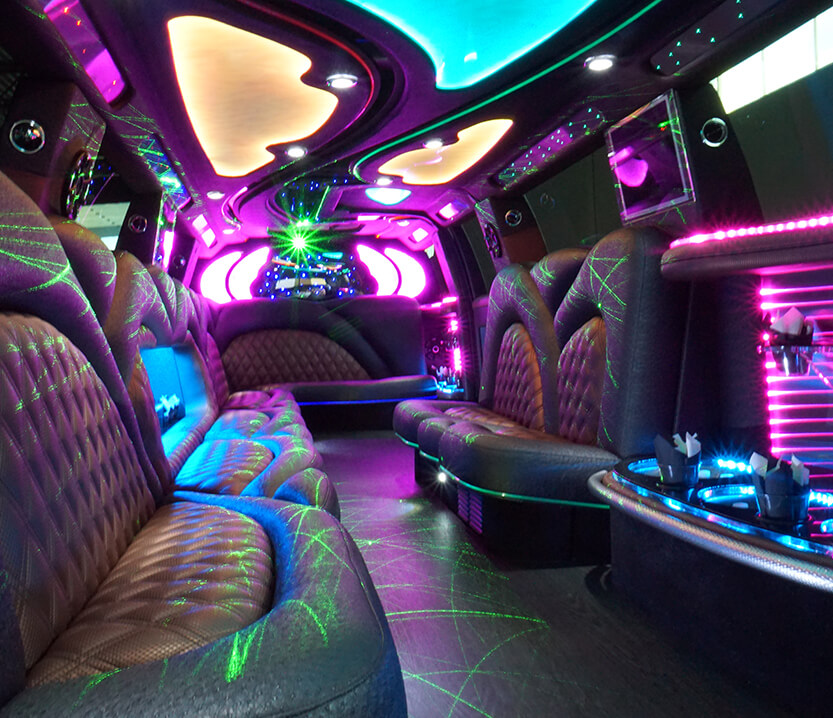 party bus interior